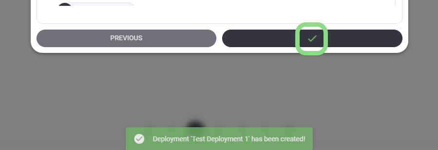 Deploy Success