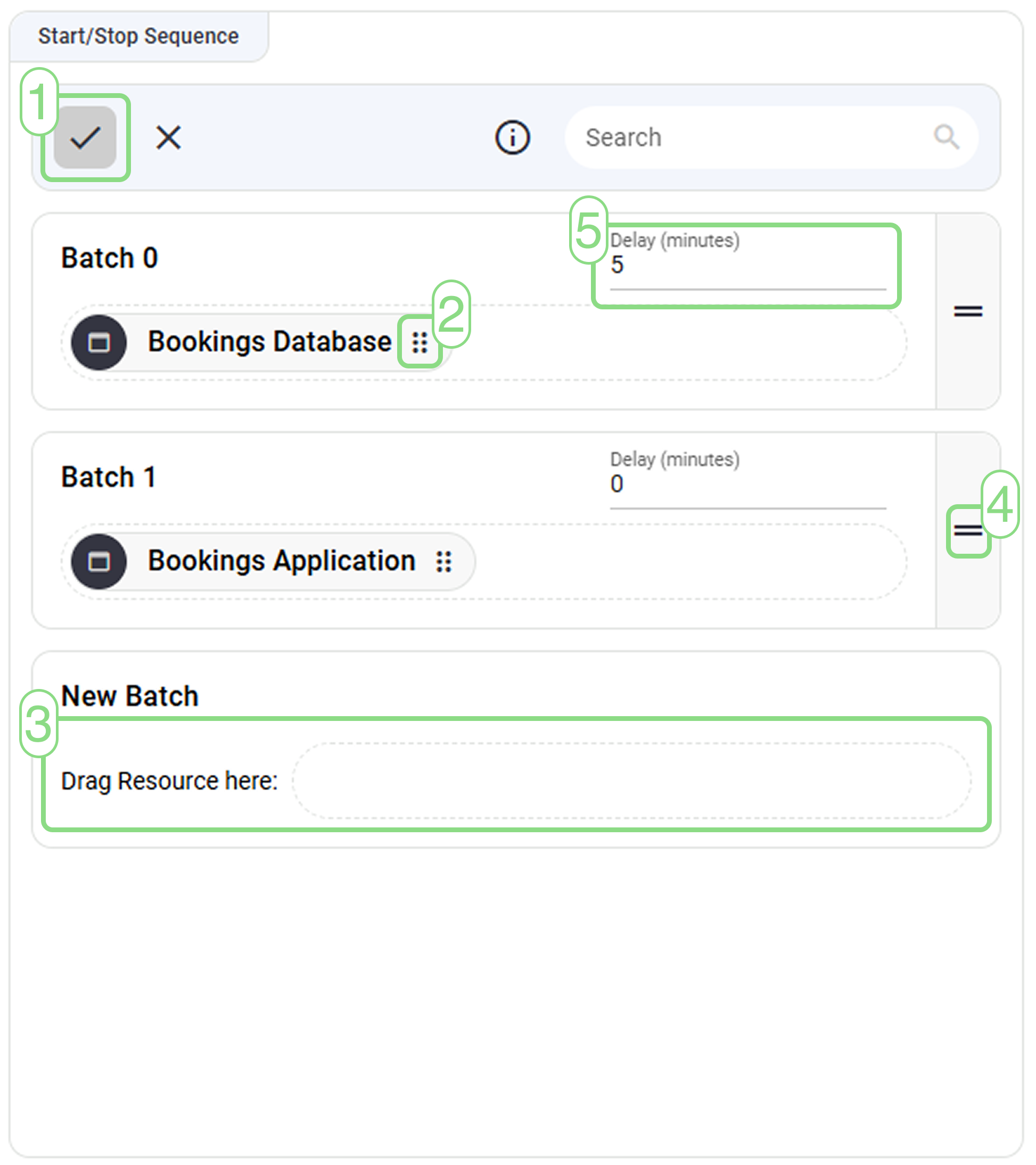 Sequence Widget Edit Mode