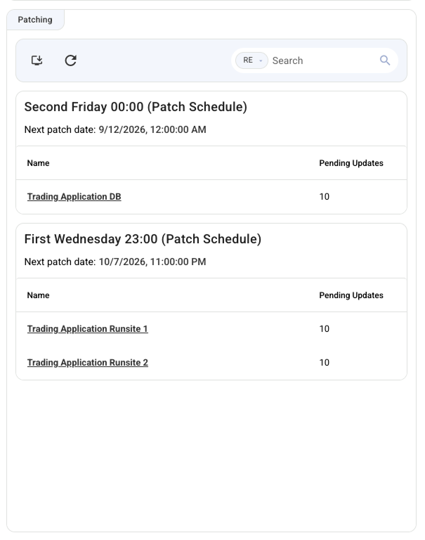 Patching Widget